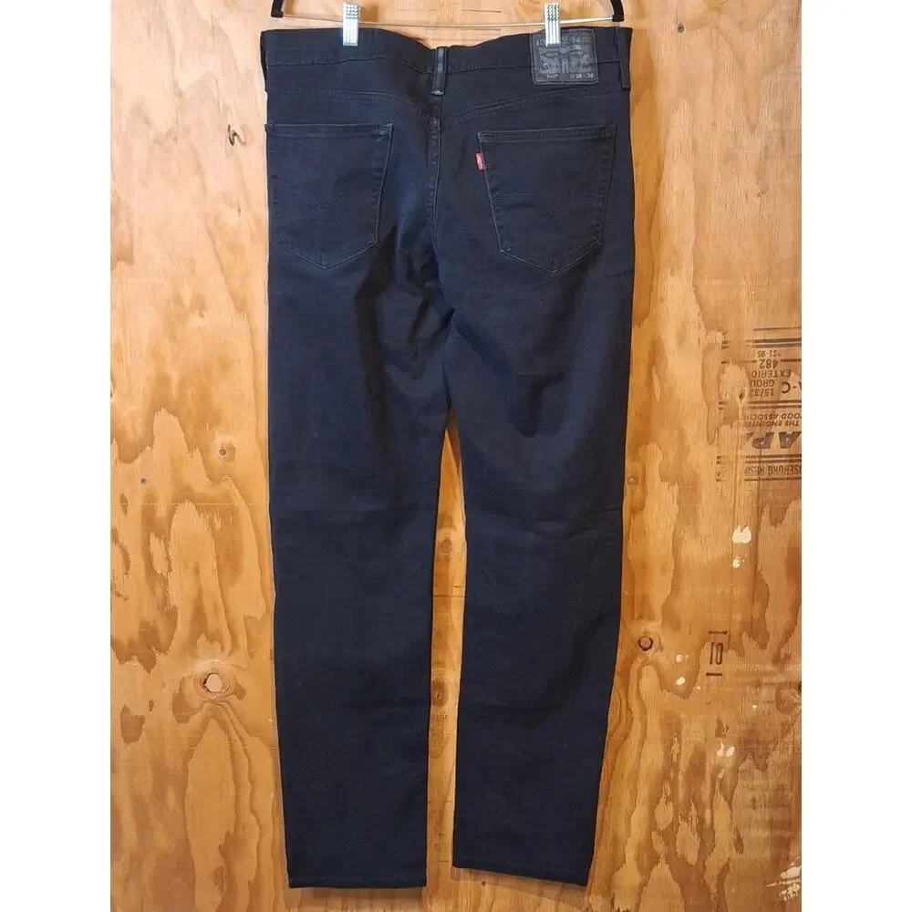 Levi's 541 Jeans Men's 34/36 Black Denim Mid-Rise Normcore Dadcore Basic Classic